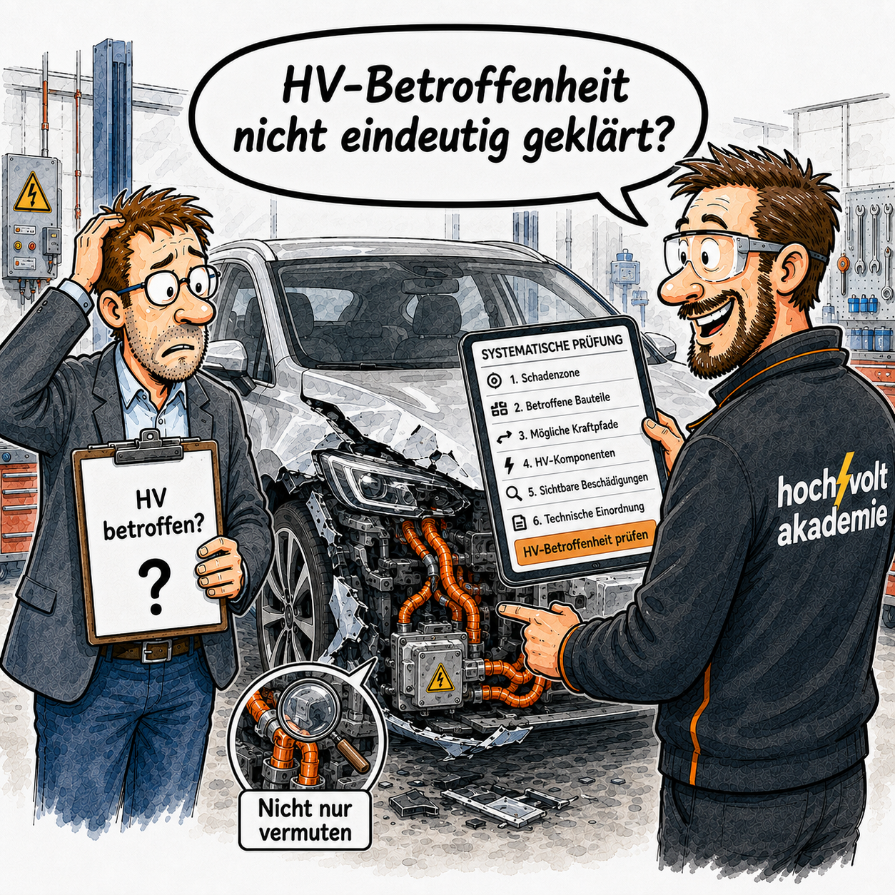 HV-Betroffenheit nicht eindeutig geklärt – warum weder Vermutung noch Sichtprüfung ausreichen